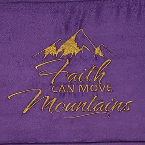 Faith Can Move Mountains! Kneel Cushion!